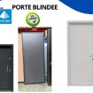 Porte blindée en acier disponible sur gourdon