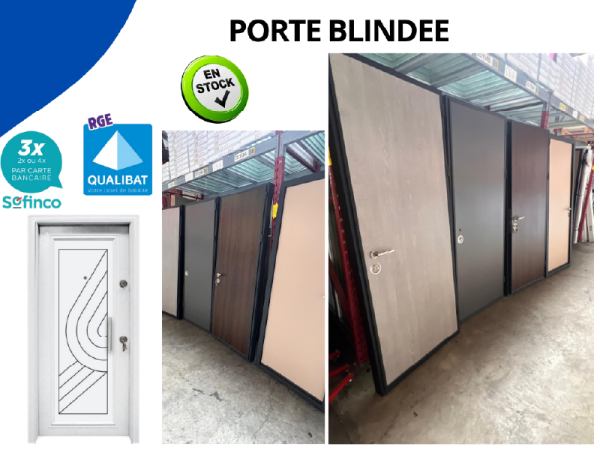 Porte blindée en acier disponible sur graulhet