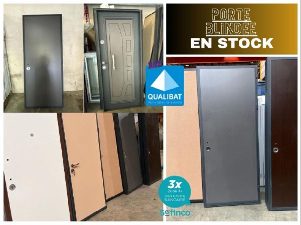 Porte blindée en acier disponible sur guéret