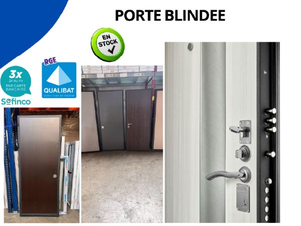 Porte blindée en acier disponible sur lannemezan