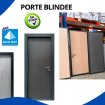 Porte blindée en acier disponible sur lavelanet