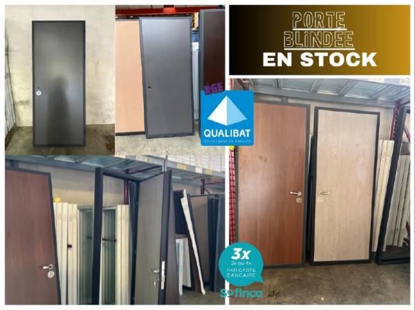 Porte blindée en acier disponible sur le creusot