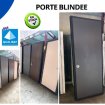 Porte blindée en acier disponible sur limoux