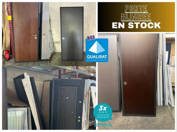 Porte blindée en acier disponible sur malemort