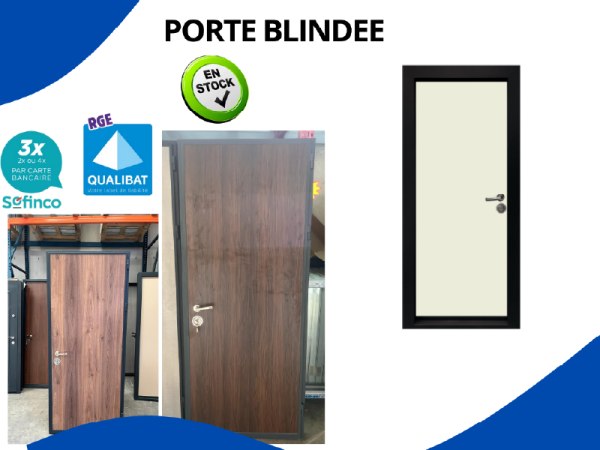 Porte blindée en acier disponible sur meaux