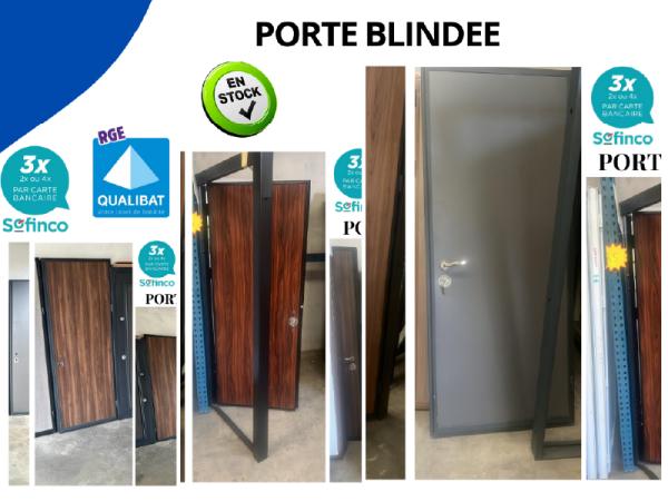 Porte blindée en acier disponible sur millau