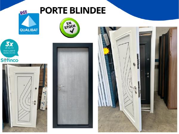 Porte blindée en acier disponible sur pantin