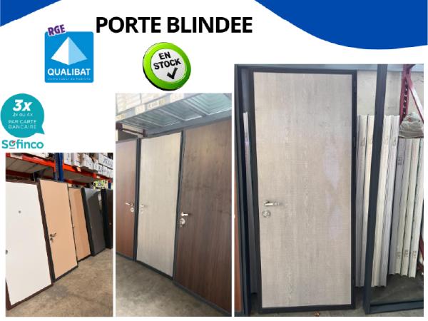 Porte blindée en acier disponible sur pradines