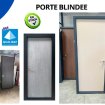 Porte blindée en acier disponible sur rodez