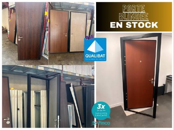 Porte blindée en acier disponible sur saint-denis