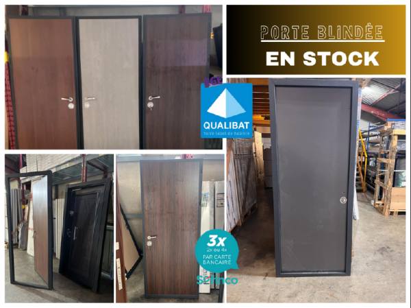 Porte blindée en acier disponible sur sartrouville