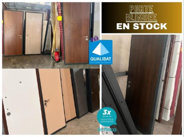 Porte blindée en acier disponible sur valserhône