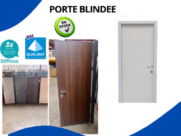 Porte blindée en acier sur ivry-sur-seine