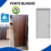 Porte blindée en acier sur ivry-sur-seine