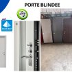 Porte blindée en acier sur onet-le-château