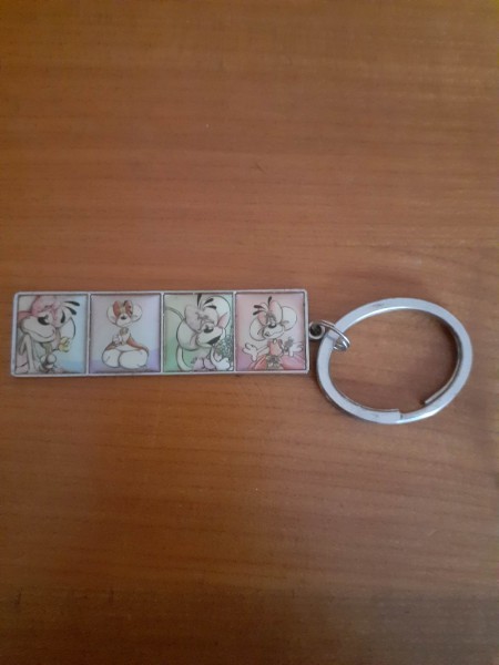 Porte cl&eacute; diddlina en m&eacute;tal