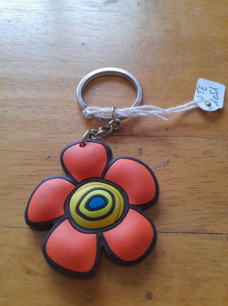 Porte clé fleur