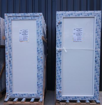 Vente Porte d'entr&eacute;e en alu et pvc