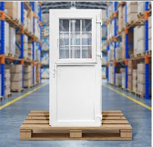 Porte d'entrée en pvc et alu disponible