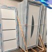 Vente Porte d'entrée en pvc  stock  matériaux résistant