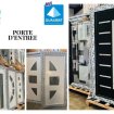 Porte d'entrée pvc/alu en stock sur argenteuil