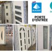 Porte d'entrée pvc/alu en stock sur aurillac