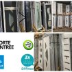 Vente Porte d'entrée pvc/alu en stock sur bourg-en-bress