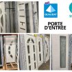 Porte d'entrée pvc/alu en stock sur brive-la-gaill