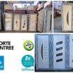 Vente Porte d'entrée pvc/alu en stock sur cluses