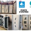 Porte d'entrée pvc/alu en stock sur cosne-cours-su