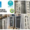 Porte d'entrée pvc/alu en stock sur courbevoie