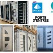 Porte d'entrée pvc/alu en stock sur Évry-courcouro