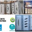 Vente Porte d'entrée pvc/alu en stock sur grenoble