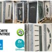 Porte d'entrée pvc/alu en stock sur issoire