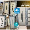 Vente Porte d'entrée pvc/alu en stock sur la souterraine