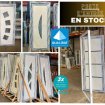 Porte d'entrée pvc/alu en stock sur moissac