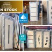 Vente Porte d'entrée pvc/alu en stock sur narbonne