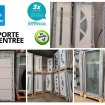 Vente Porte d'entrée pvc/alu en stock sur onet-le-châtea