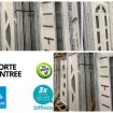 Vente Porte d'entrée pvc/alu en stock sur saint-genis-po