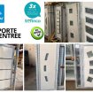 Porte d'entrée pvc/alu en stock sur savigny-le-tem