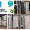 Vente Porte d'entrée pvc/alu en stock sur tarbes