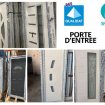 Porte d'entrée pvc/alu en stock sur vichy