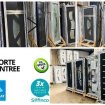 Vente Porte d'entrée pvc/alu en stock sur vienne