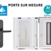 Porte d'entrée sur mesure disponible sur castelnau