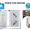 Porte d'entrée sur mesure pvc sur sartrouville