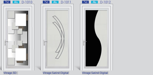 Vente Porte d'entrée sur mesure pvc  sur versailles