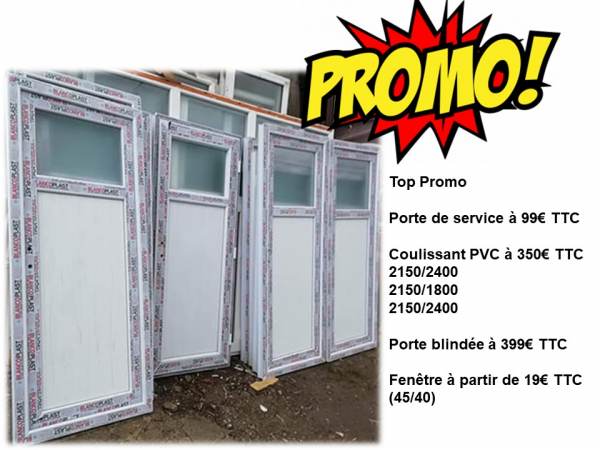 Porte de service disponible