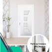 Porte sur mesure en pvc sur aubusson