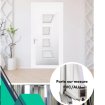 Porte sur mesure en pvc sur la souterraine