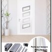 Porte sur mesure :  pvc/alu bricolage  | cabane pas cher